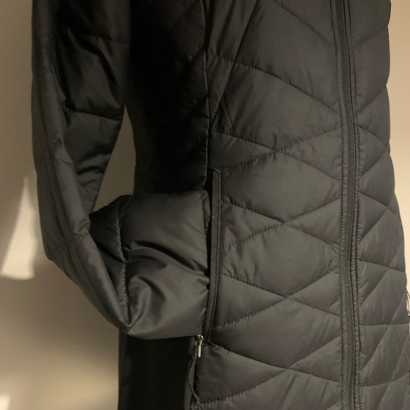 *SOLD*COLUMBIA WOMENS HEAVENLY HYBRID LONG HOODED JACKET NEW SIZE MEDIUM # winte - Picture 2 of 13